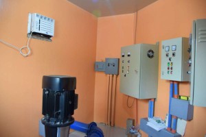 San Isidro Pump Station Motor Control Room and Booster Pump